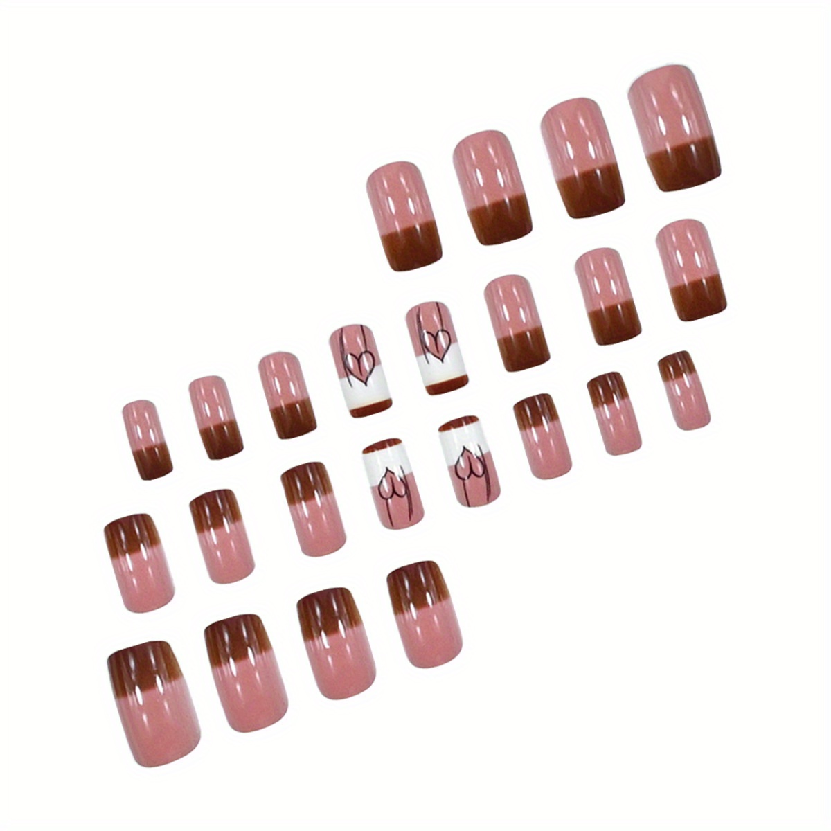 Square Shape Mid-Length | Press On Nails - Image 2