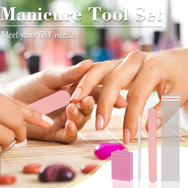 40pcs/ 10pcs Disposable Manicure Kit, - Image 2