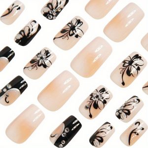 Square Shape French | Press On Nails - Image 2