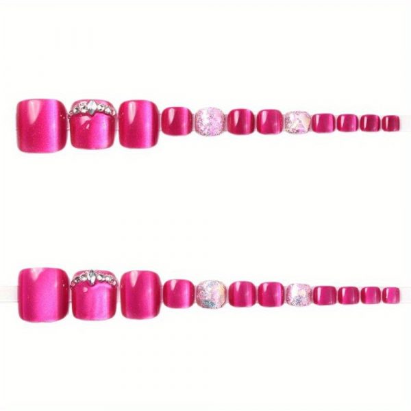 48pcs Nail Art Sparkling Sensation, Suitable for Birthday, Graduation Ceremony Gifts, Or Daily Commuting Parties - Image 6