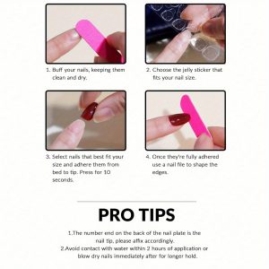 48pcs Short Square Simple Marble - Image 4