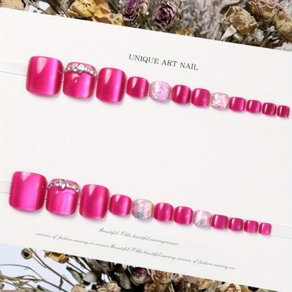 48pcs Nail Art Sparkling Sensation, Suitable for Birthday, Graduation Ceremony Gifts, Or Daily Commuting Parties - Image 5