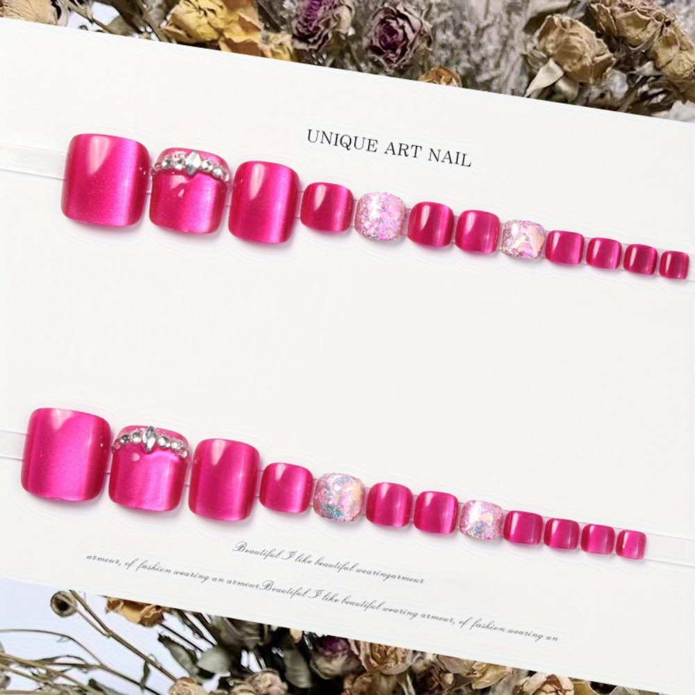 48pcs Nail Art Sparkling Sensation, Suitable for Birthday, Graduation Ceremony Gifts, Or Daily Commuting Parties - Image 5