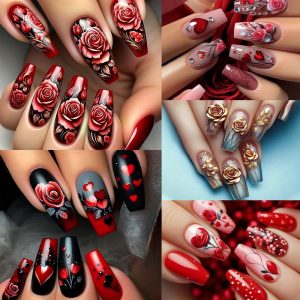 120pcs (5PACK) Pressing Nail Set - Medium Ballet Shape - Image 2