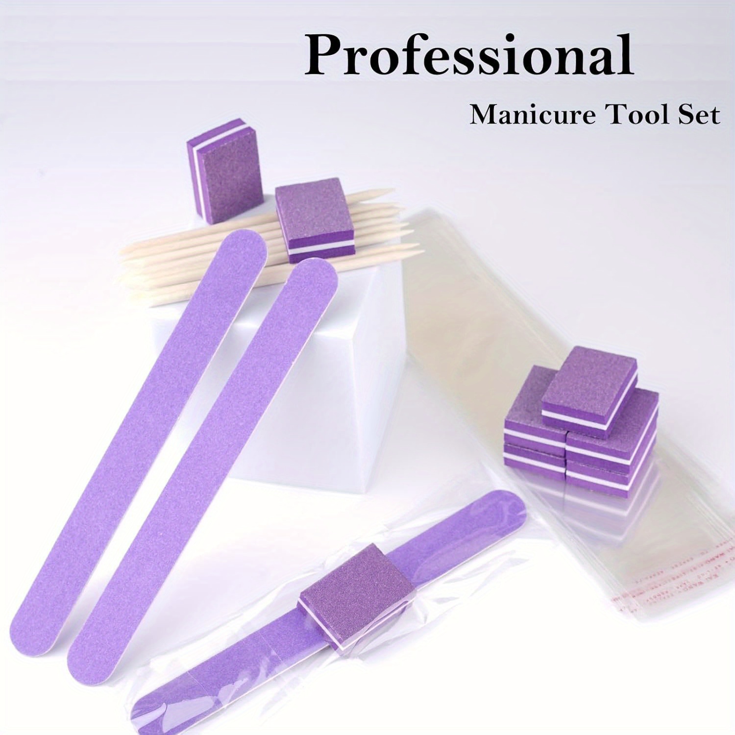 40pcs/ 10pcs Disposable Manicure Kit, - Image 5