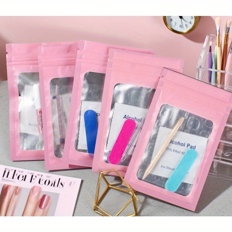20pcs/10pcs Press-On Nails Kit For Travel - Image 2