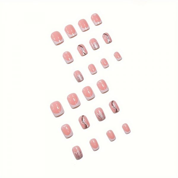 Short Square Shape - Press On Nails - Image 2