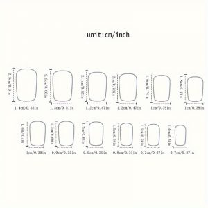 Square Shape Mid-Length | Press On Nails - Image 4