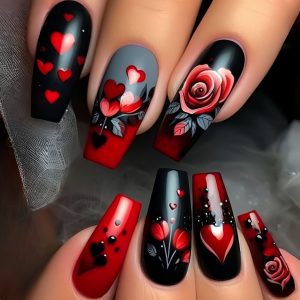 120pcs (5PACK) Pressing Nail Set - Medium Ballet Shape - Image 3