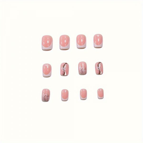 Short Square Shape - Press On Nails - Image 3