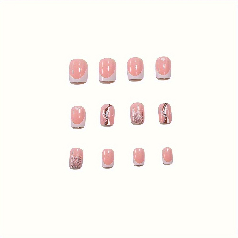 Short Square Shape - Press On Nails - Image 3