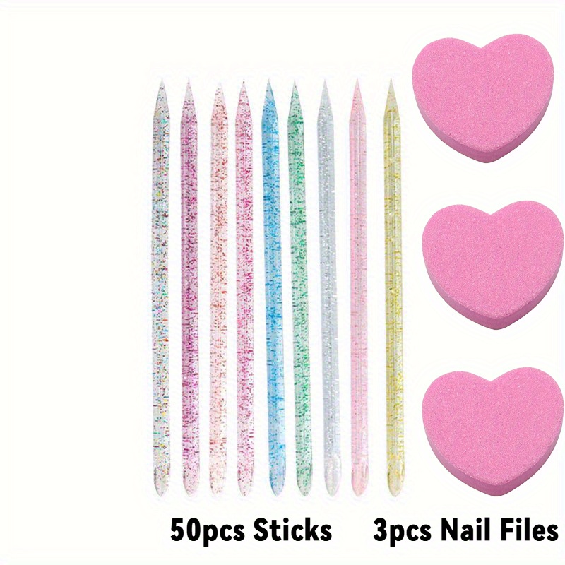 53pcs Mixed Color Nail Art Drill Sticks - Image 3