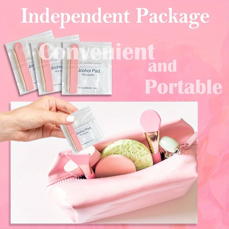 50 Set Disposable Press on Nail Tool Kit - Image 2