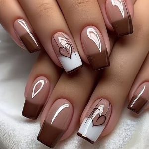 Square Shape Mid-Length | Press On Nails - Image 1
