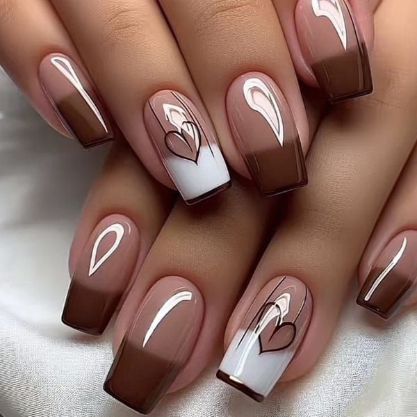 Square Shape Mid-Length | Press On Nails