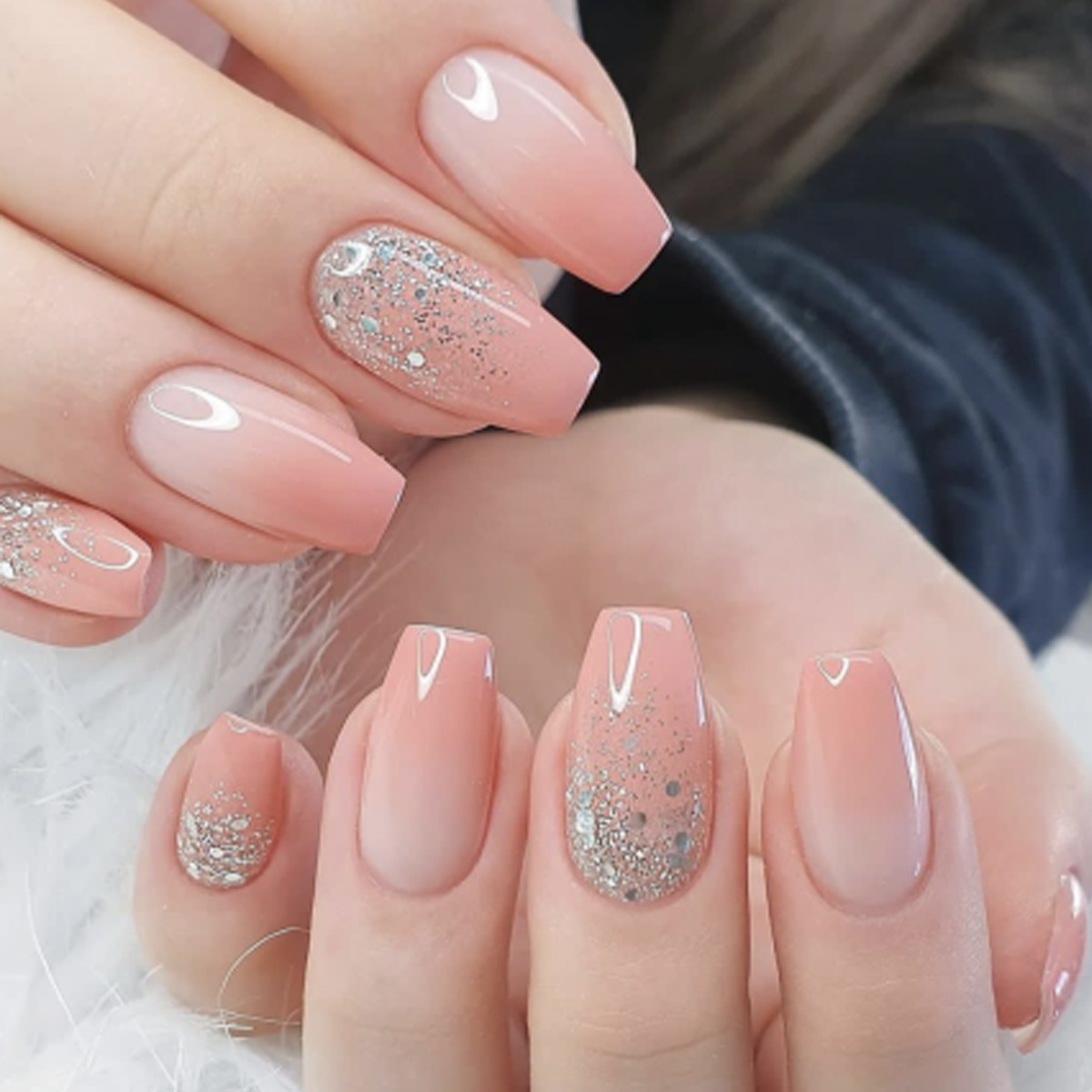 Medium Length Square - Press On Nails - Image 6