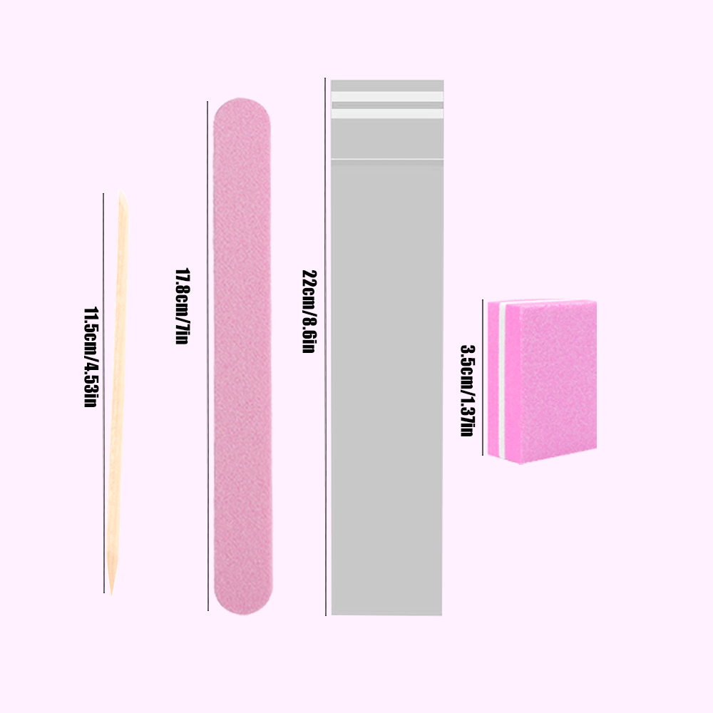 40pcs/ 10pcs Disposable Manicure Kit, - Image 3