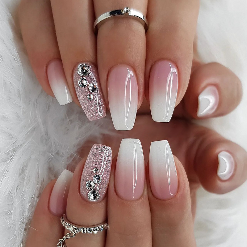 Medium Length Square - Press On Nails - Image 5