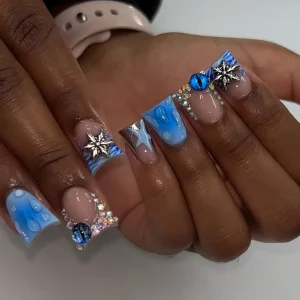 Diamond Duckbill Acrylic Press on Nails - Image 15