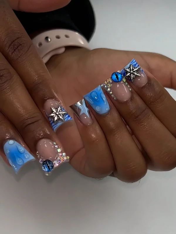 Diamond Duckbill Acrylic Press on Nails - Image 15