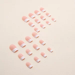 Short French Minimalist Press-On Nails - Image 3