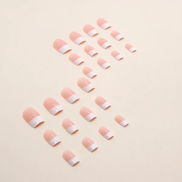 Short French Minimalist Press-On Nails - Image 3