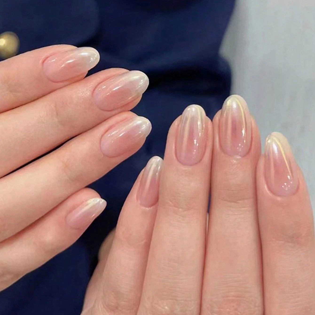 Short Size French Blue Black Gradient Classic - Image 13