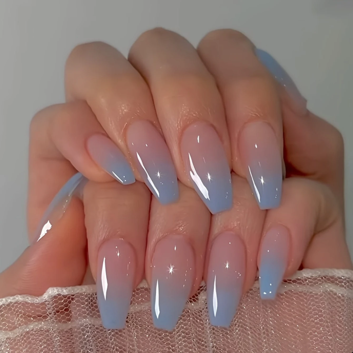 Short Size French Blue Black Gradient Classic - Image 18