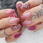 Short Pieces of French Gradient Glitter