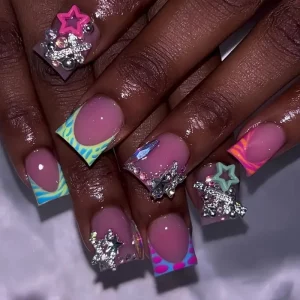 Diamond Duckbill Acrylic Press on Nails - Image 13