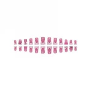 Diamond Duckbill Acrylic Press on Nails - Image 2