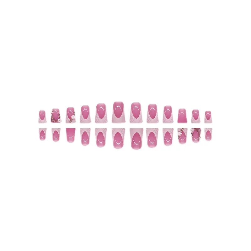 Diamond Duckbill Acrylic Press on Nails - Image 2