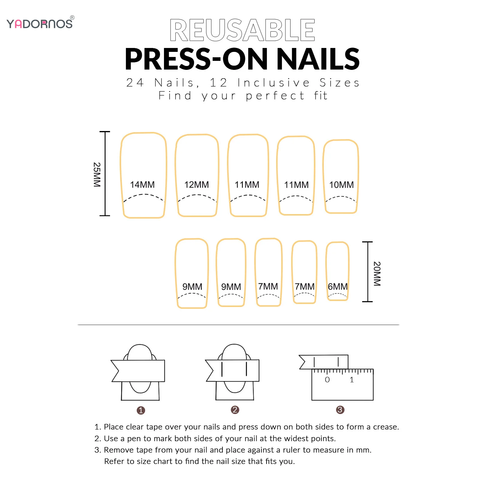 Sweet Cool Halloween Nails Pink Medium Coffin French - Image 5