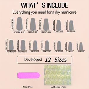 Long Ballet Nail Heart Glitter Rose Metal Chain - Image 4