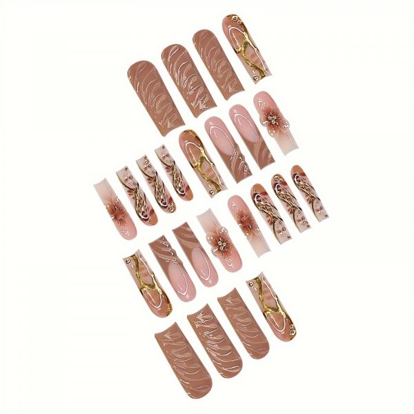 Teardrop-Shaped Luxurious Shining, Gilded, Fragrant, Flowery & Moist Ripples - Image 3