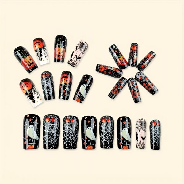 Halloween wicked pumpkins, castle branches, - Image 5