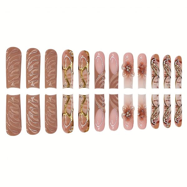 Teardrop-Shaped Luxurious Shining, Gilded, Fragrant, Flowery & Moist Ripples - Image 2