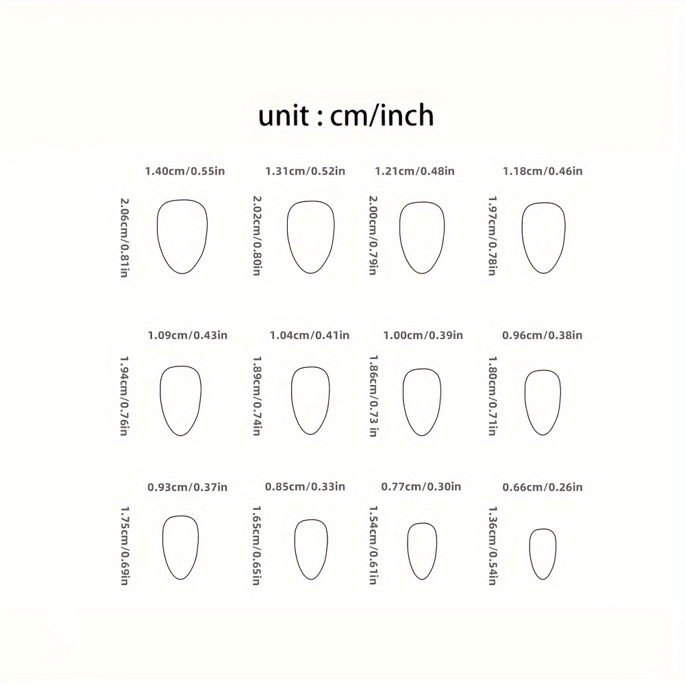 Short Almond French Style Press-On Nails - Image 4