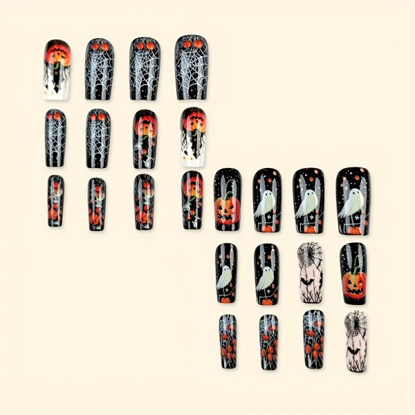 Halloween wicked pumpkins, castle branches, - Image 6