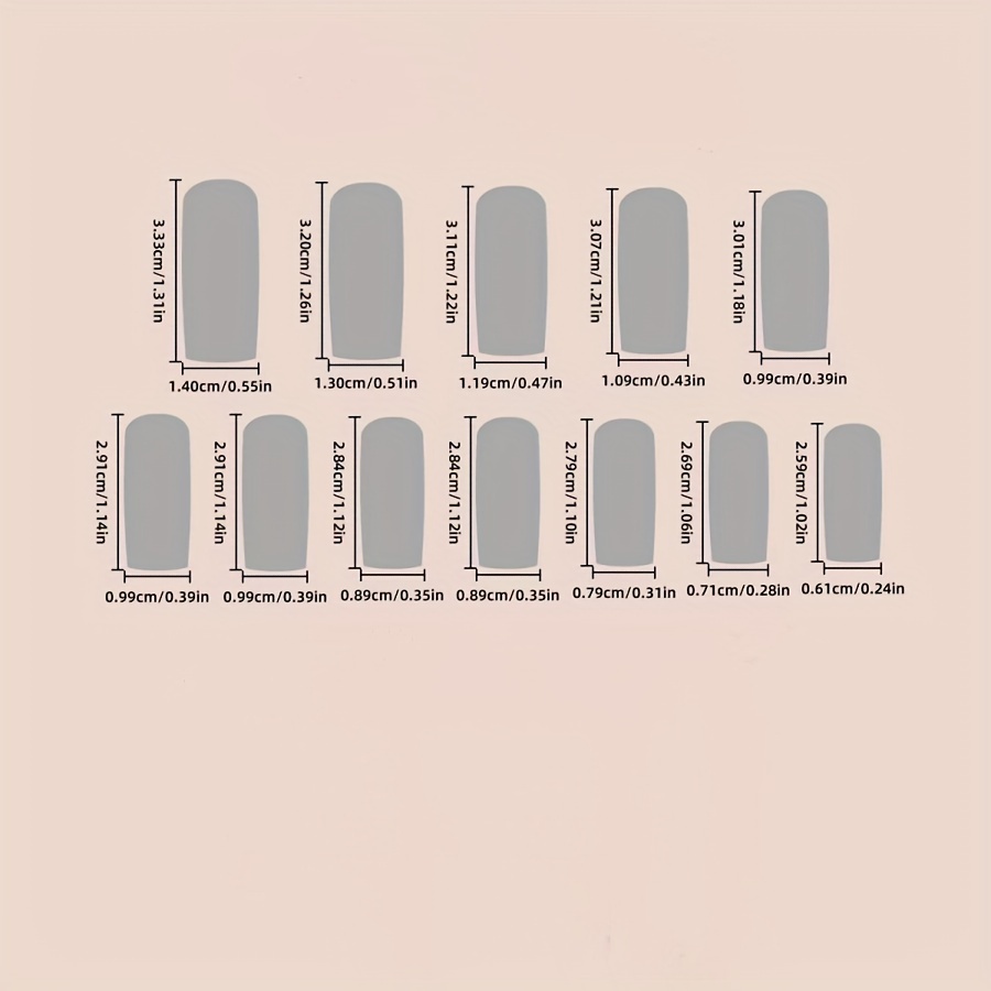 Long Square Luxurious Golden Foil & Rhinestones - Image 4