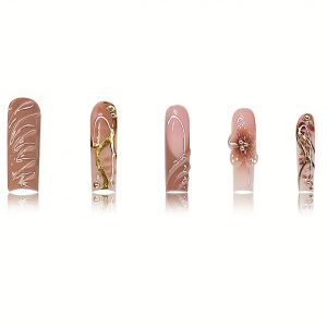Teardrop-Shaped Luxurious Shining, Gilded, Fragrant, Flowery & Moist Ripples - Image 5
