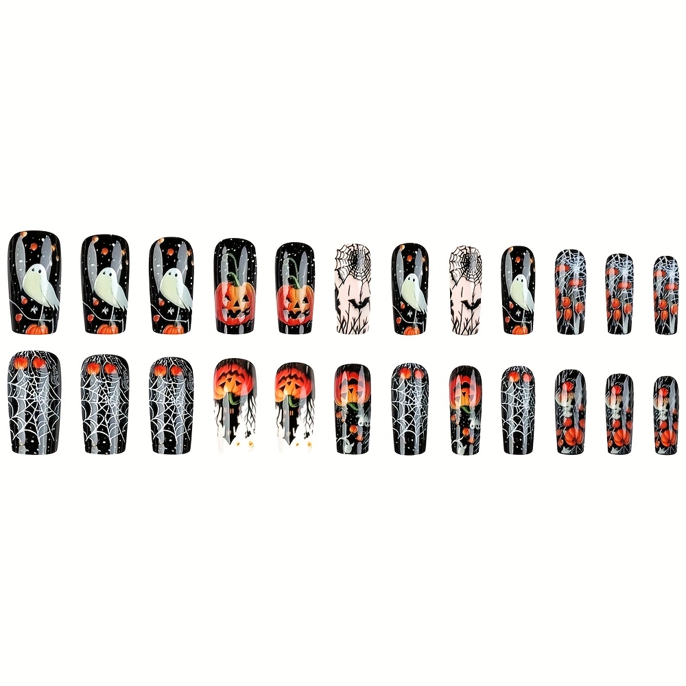 Halloween wicked pumpkins, castle branches, - Image 3