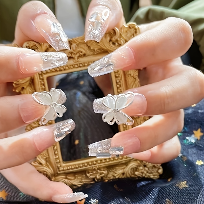 Rhinestone 3D Butterfly Design, - Image 3