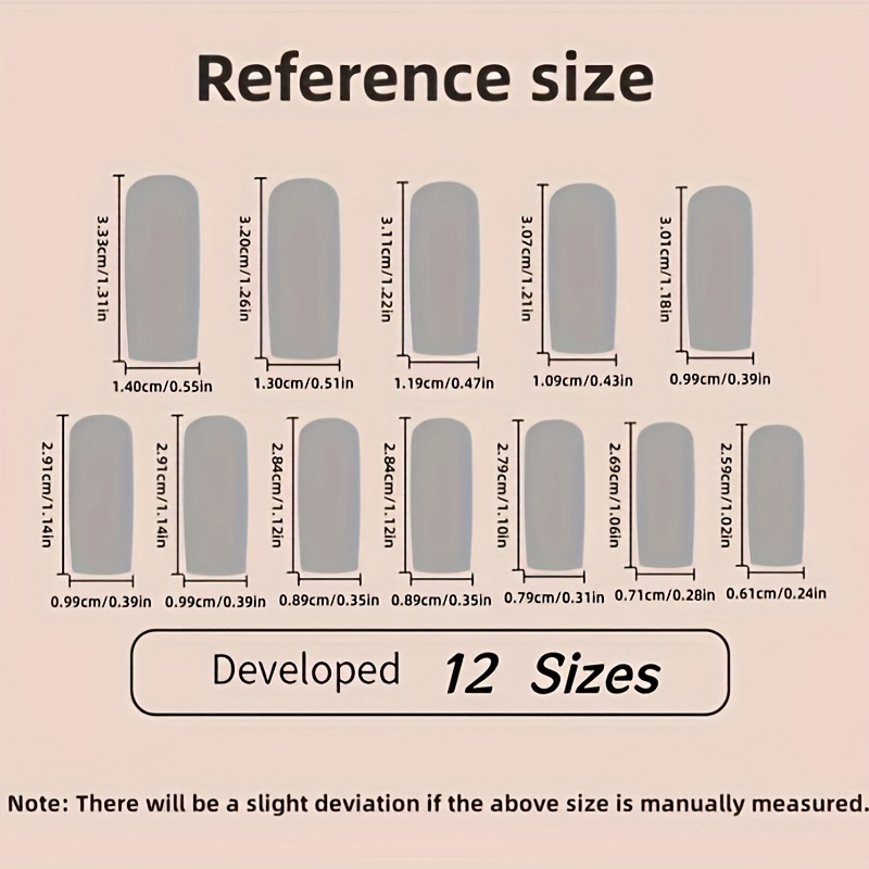 Super Long Square Press-On Nails Set - Image 5