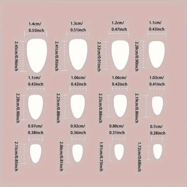 Long Square Nails Pink Floral & Golden accents - Image 4