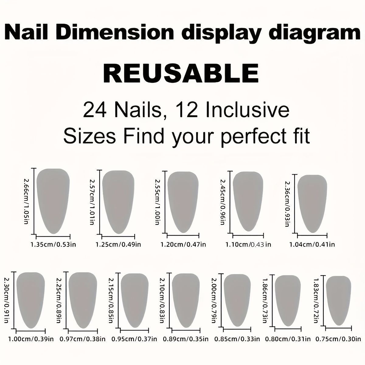 Long Almond-Shaped Dark Amber Golden Foil Flash - Image 4