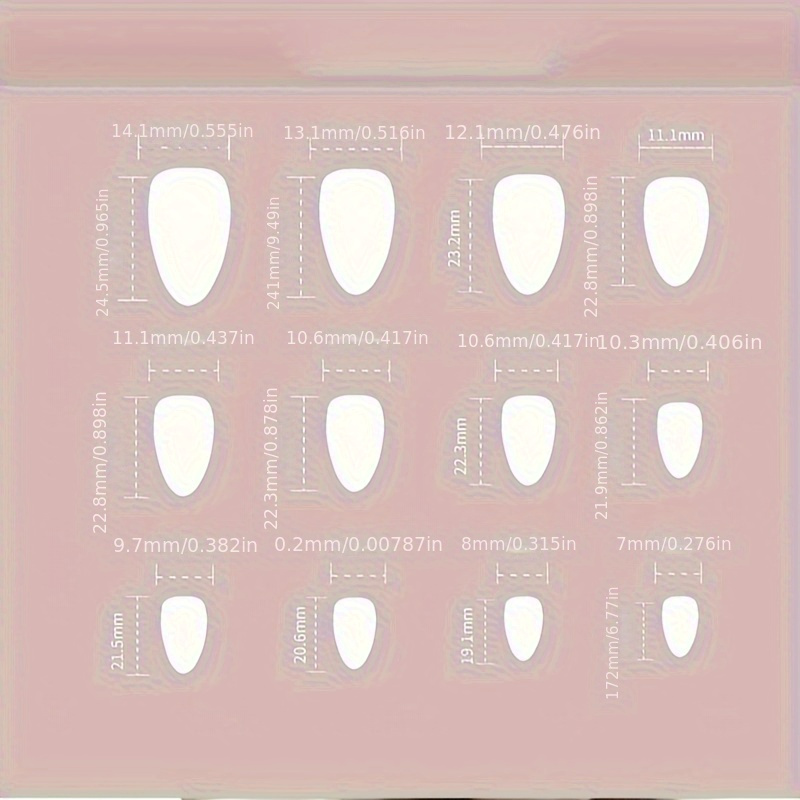 Pearl Gold Lines Swirl Design Press-On Nails - Image 10